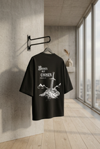 Broken but chosen Unisex Terry Oversized Tee