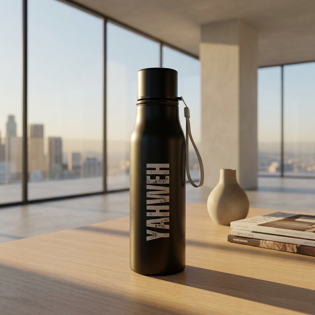 Yahweh  Bottle - Engraving