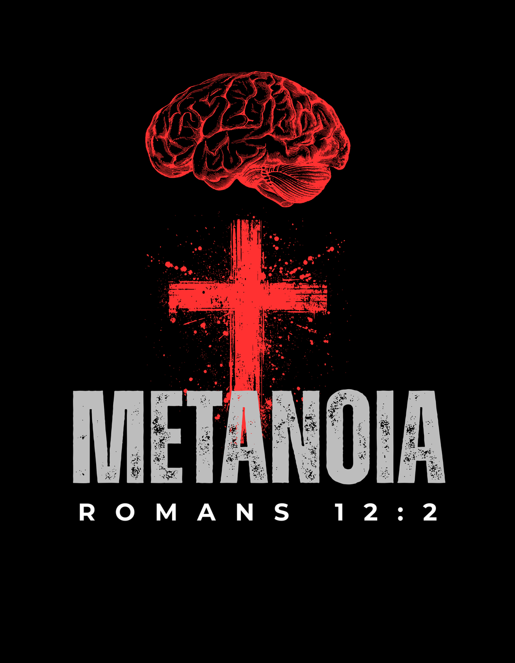Romans 12:2 Unisex Terry Oversized Tee